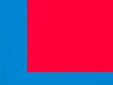 an image of a red square on a blue background