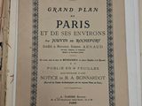 an old book with a black and white title on it
