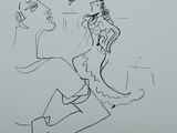 an image of a drawing of a man and a woman