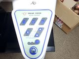 a remote control that is sitting on top of a table