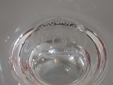 a close up view of a glass of water in a sink
