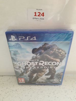 Ghost recon break point ps4 neuf sous blister