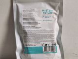 a bag of white powder sitting on top of a counter