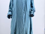 an image of a blue coat on a mannequin