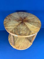 Petit guéridon d'appoint en bois mouluré et bois de placage … (photo 3)