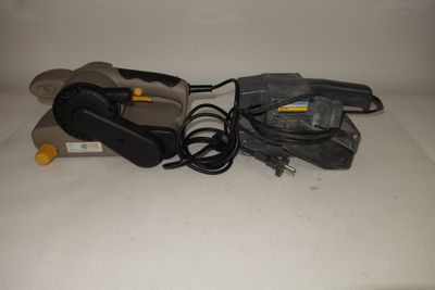 Lot de 2 ponceuses à bande, PEUGEOT 600W, 75 mm et FAR TOOLS…