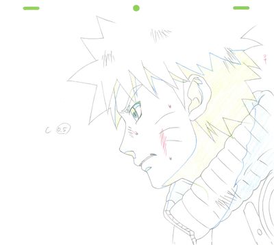 dessin d'anime représentant un garçon aux cheveux blonds et aux yeux verts