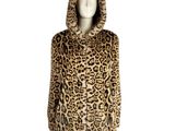 an image of a mannequin dressed in a leopard print coat