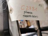 a sign on the door of a machine that has a price tag attached to it