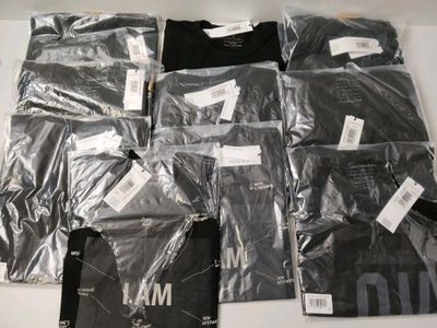 Lot de 10 tee-shirts CALVIN KLEIN Jeans de diverses tailles … - Photo 1