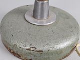 a metal object that is sitting on top of a table