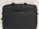 an image of a black laptop bag on a white surface