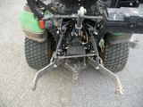 an image of a close up of the front end of a lawn mower