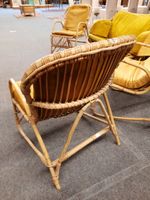 Salon en rotin et bambou courbé comprenant trois fauteuils à… (photo 3)