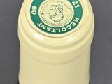 a close up of a bottle of wine with a label on it
