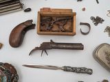 a lot of different items that are on the table