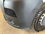 a close up of a tire on a vehicle