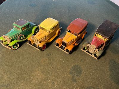 Miniatures made in USA réalisées par Hubley au 1/18 : 4 modè…