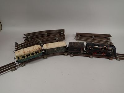 JEP. Ensemble de train miniature comprenant une locomotive, …