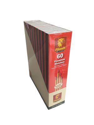 40 boîtes de 60 allumettes longues FLASH - Neuf - TVA Récupé… - Photo 1
