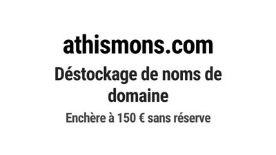 Nom de domaine athismons.com. Catégorie: Services aux entrep…