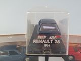 a box with a toy car in it on a table