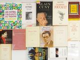 many books that are on the wall together
