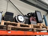 many different types of machinery on a pallet
