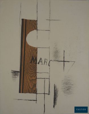 drawing of a door with a sign that says max