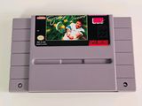 a close up of a nintendo game on a white surface