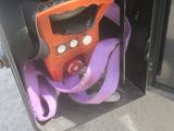 a cell phone that is in the back of a car