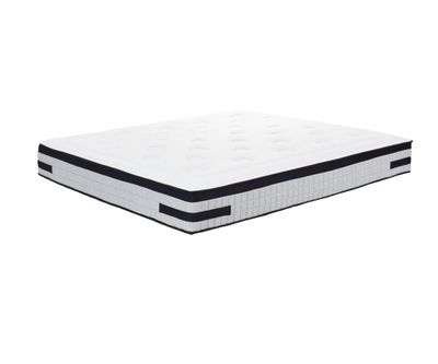 the mattress is made of foam and has no sheets on it