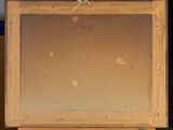 a picture of an easel with a painting on it