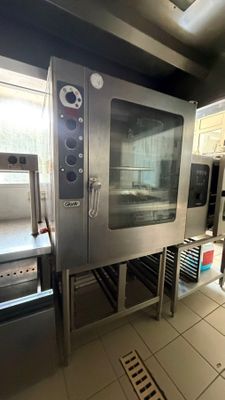 an image of a commercial oven in a commercial kitchen