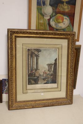 a picture of a picture of a painting on a table