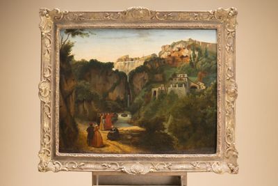 une photo d'une peinture exposée dans un musée