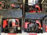 a lot of tools that are sitting on a shelf