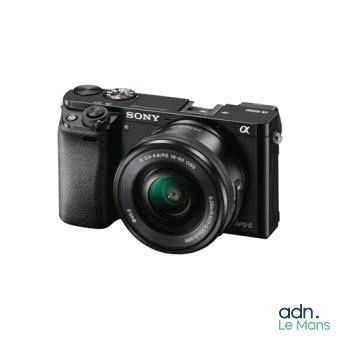 Appareil photo hybride SONY Alpha 6000 Noir + Objectif E PZ …