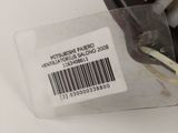 a close up of a toothbrush with a barcode on it