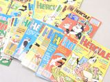 a lot of comics that are on the table