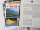 an open book with a picture of a yellow fly on it