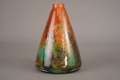 Pascal GUYOT (né en 1959). Flacon et bouchon en verre souffl…