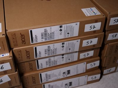 several boxes stacked on top of each other on the floor