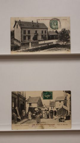 Puy de Dôme, édition Dumousset : Lot de 2cpa de St-Gervais-d’Auve...