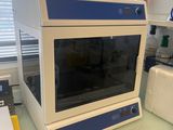 a microwave sitting on a counter in a kitchen