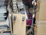 a pile of boxes and boxes on the floor