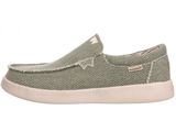 men ' s slip on boat shoes in green