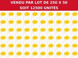 vendu par lot de 250 x 50, soit 120 unités