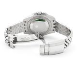 an image of a close up of a watch on a white surface