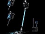 a close up of a vacuum cleaner on a black background